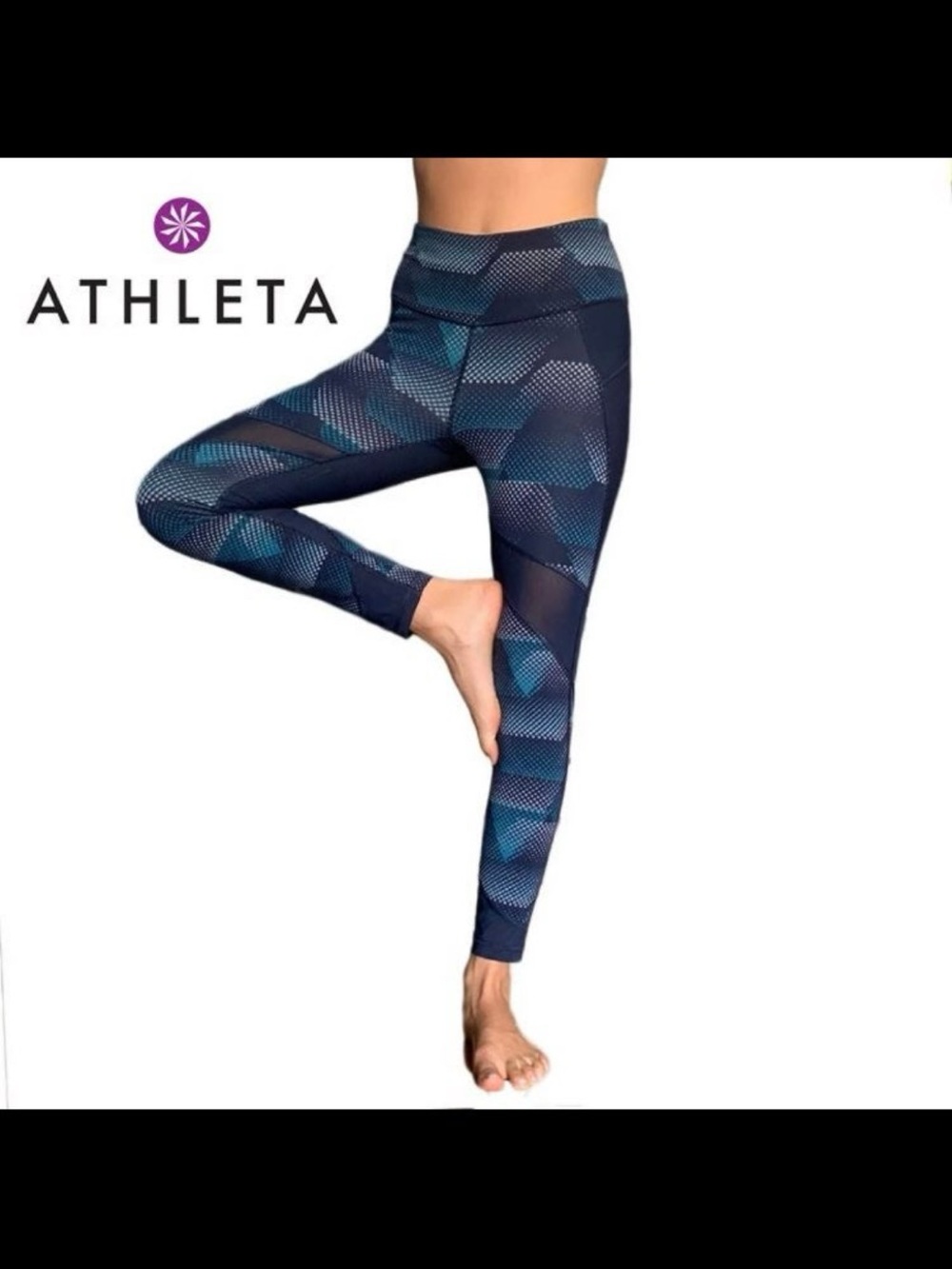 Athleta Elation Leggings 7/8 length Size Small